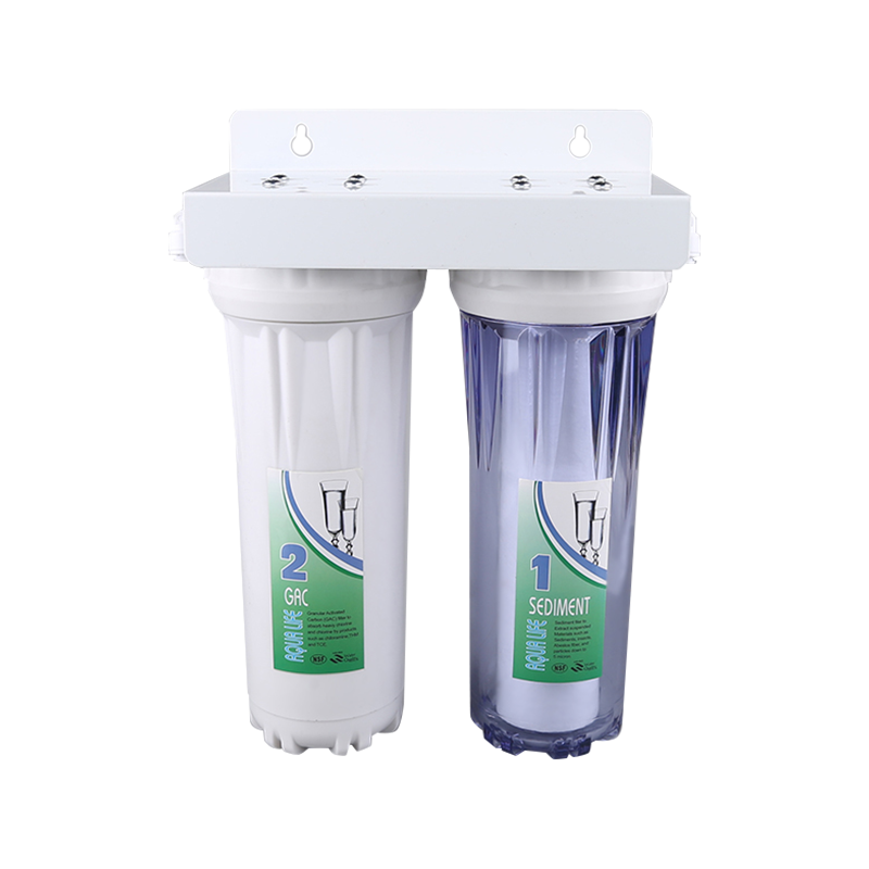 RH-JM2 wall mounting double counter top filter with PP and CTO