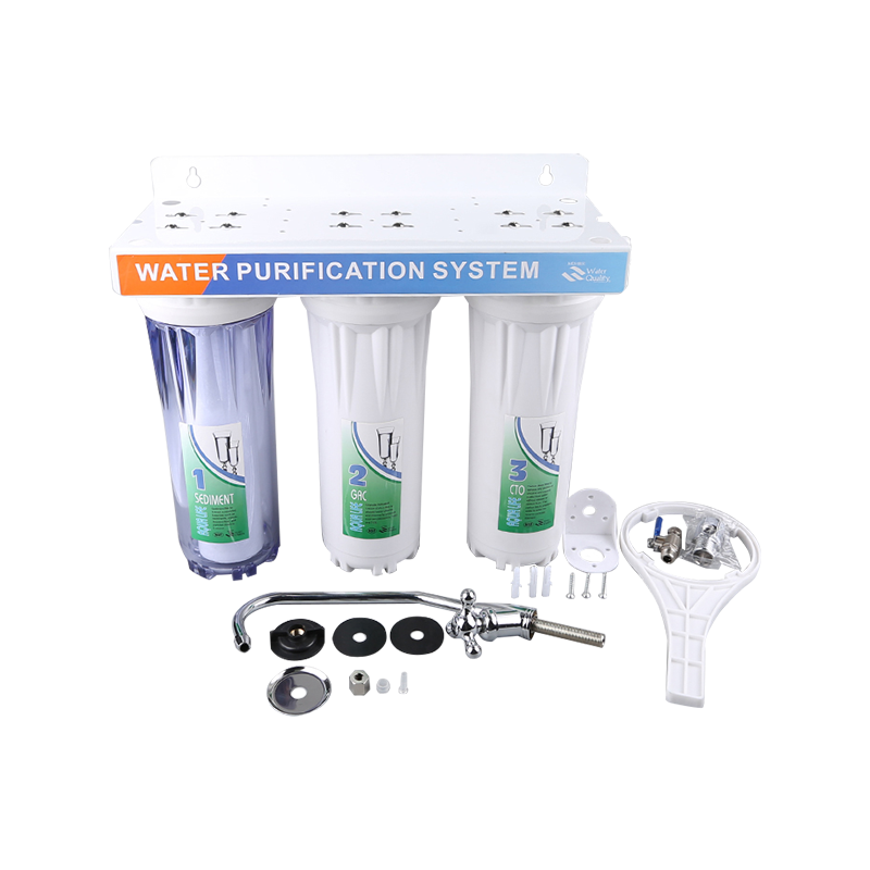 RH-JL3 PET/PP/AS Triple satge water filter with cartridge RH-JL3 PET/PP/AS Triple satge water filter with cartridge
