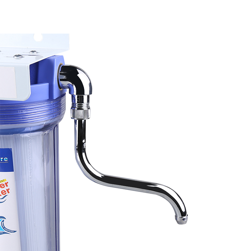 RH-JH3 Triple stages PET bottle water filter with hose and spout.