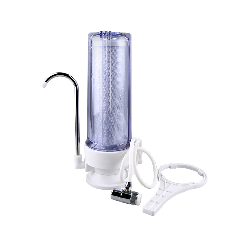 RH-JJ1 PET single counter top water filter with hose