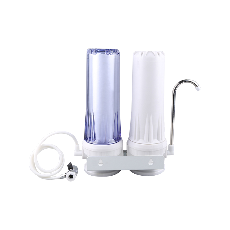 RH-JK2 double counter top filter with hose and spout