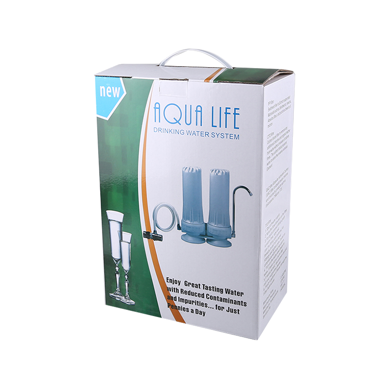 RH-JK2 double counter top filter with hose and spout