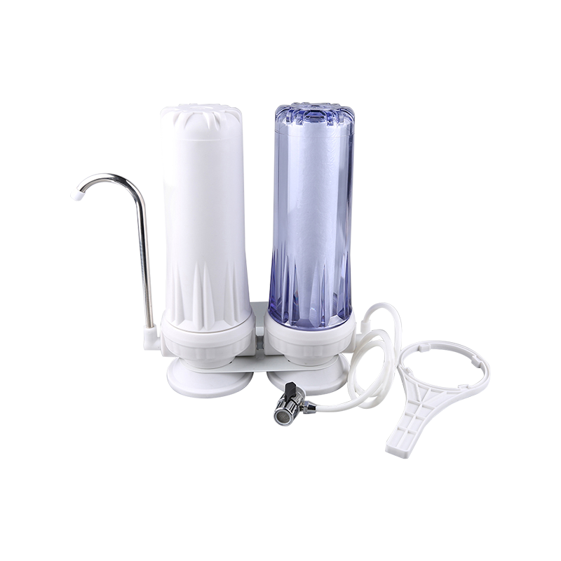 RH-JK2 double counter top filter with hose and spout