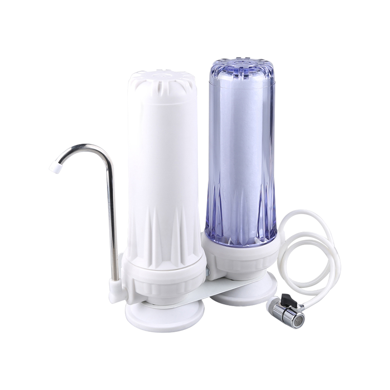 RH-JK2 double counter top filter with hose and spout